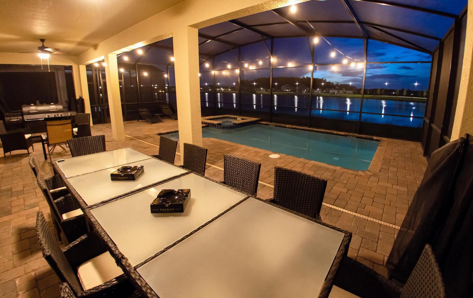 B - New 4 Bedroom Home - 5 Miles To Disney - Free Water Park - Private Pool Kissimmee Zimmer foto