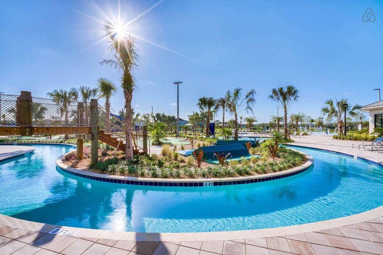 B - New 4 Bedroom Home - 5 Miles To Disney - Free Water Park - Private Pool Kissimmee Exterior foto