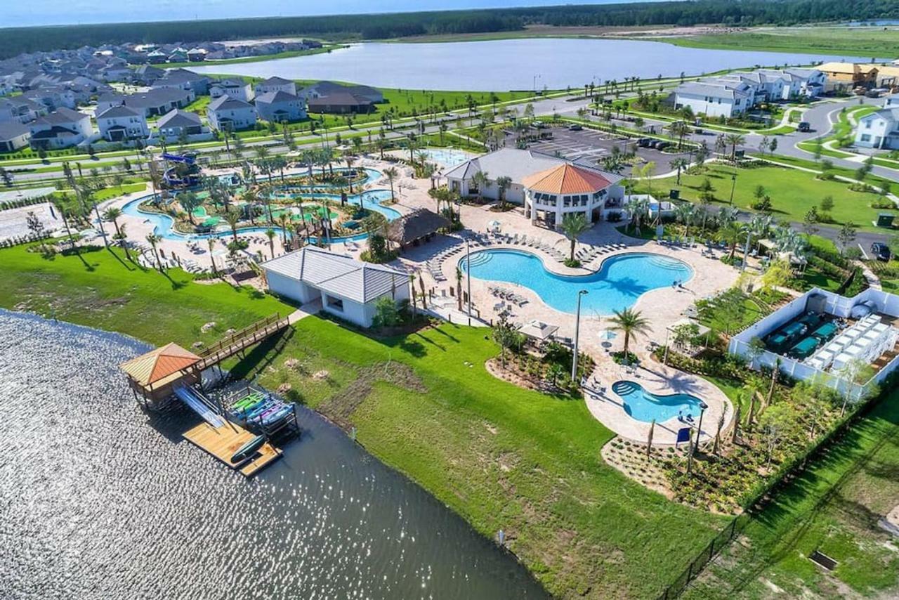 B - New 4 Bedroom Home - 5 Miles To Disney - Free Water Park - Private Pool Kissimmee Exterior foto