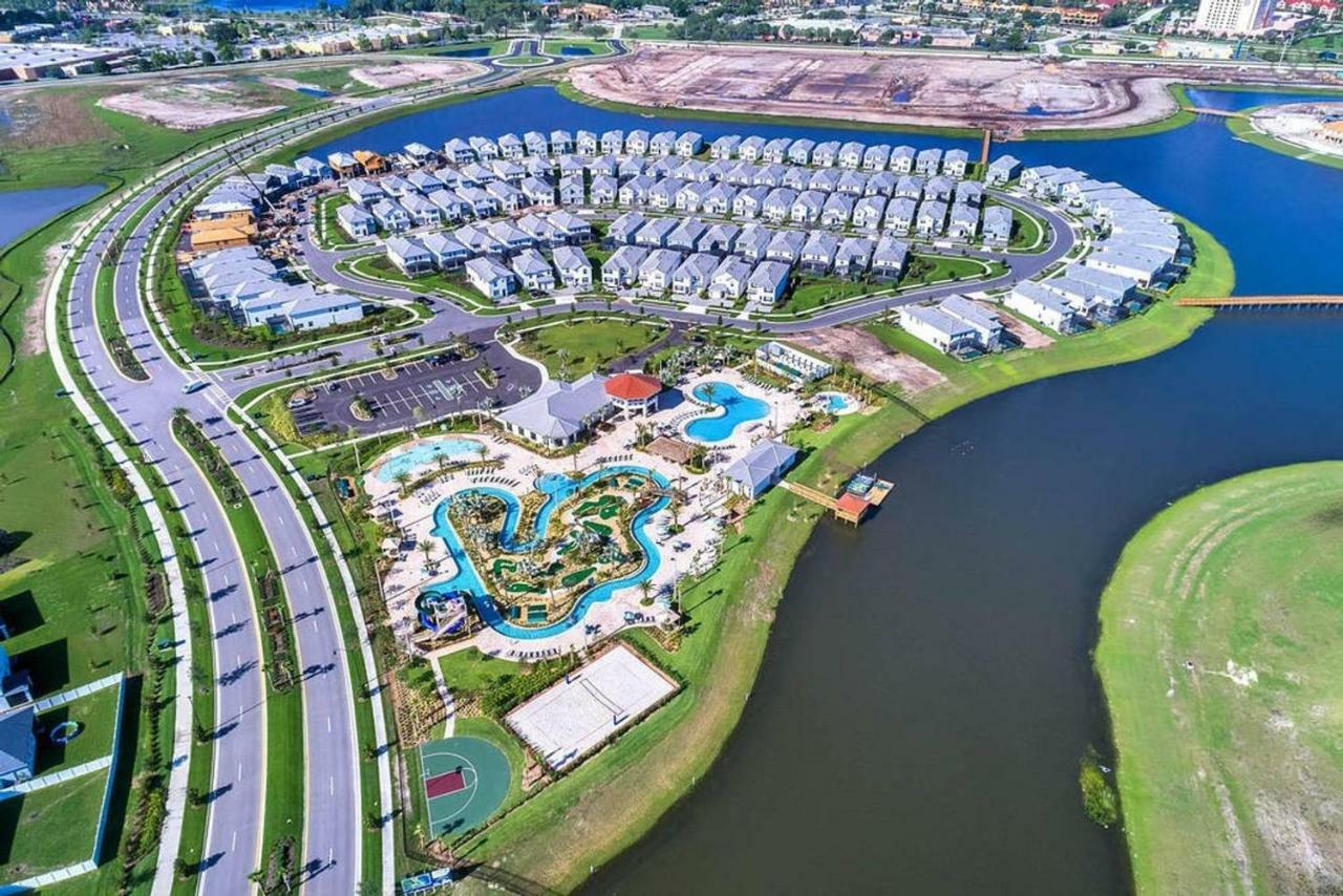 B - New 4 Bedroom Home - 5 Miles To Disney - Free Water Park - Private Pool Kissimmee Exterior foto
